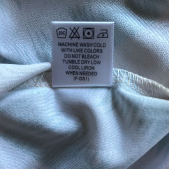 Monterey Club Golf Shirt Men's L Sage Polo Moisture Wicking Dry Swing Tropical - Picture 6 of 10